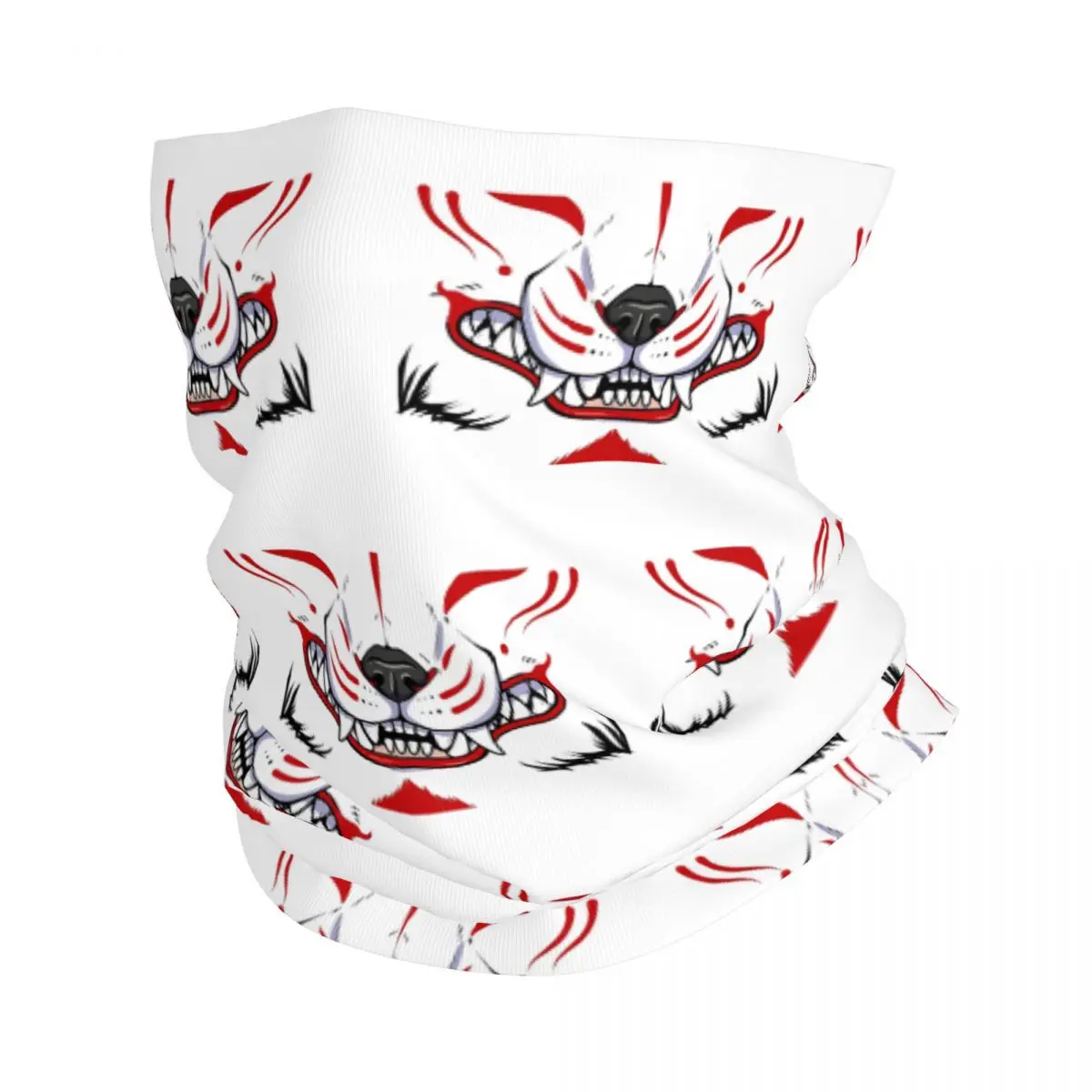 

Бандана с принтом Демонов и Гринов, шарф-маска самурая унисекс, многофункциональный, для бега, всесезонный, для мужчин и женщин