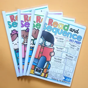 Обучающая тетрадь для детских игр, на английском языке, для изучения и последовательного чтения