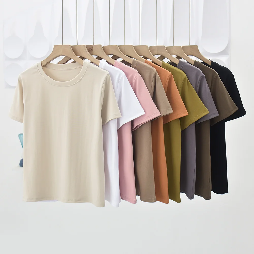 

Женская Модальная футболка с рукавом реглан и круглым вырезом