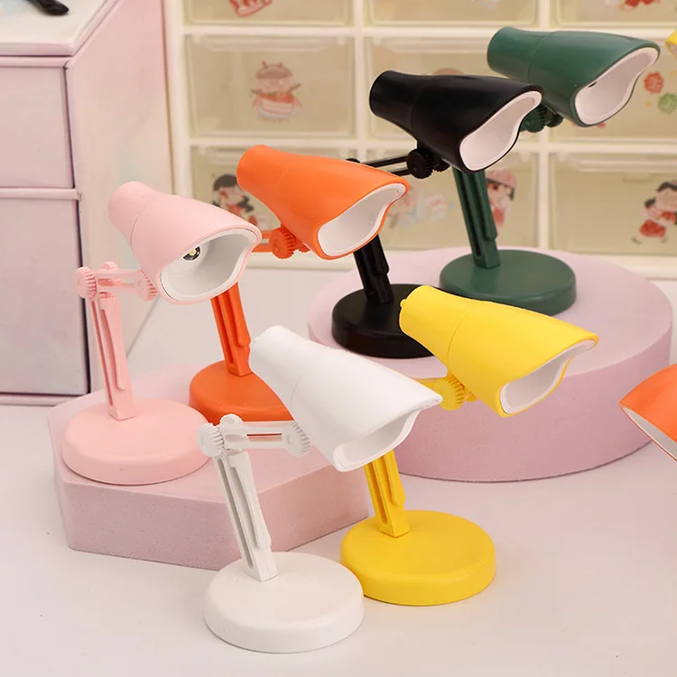 

LED Table Lamp Mini Foldable Night Reading Book Lamps for Home Room Computer Notebook Laptop Desk Night Lights Eye Protective