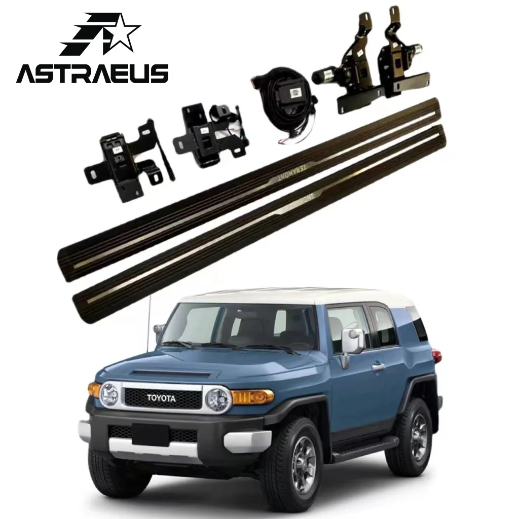 

Electric Side Step Power Running Board Deployable Foot Pedals Automatic For Toyota FJ Cruiser 2005+