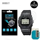 Взрывозащищенная защитная пленка Nano для ЖК-экрана Casio DW5600 DW5610 Sport Watch HD, прозрачная, устойчивая к царапинам, DW5600, DW5610, 3 упаковки