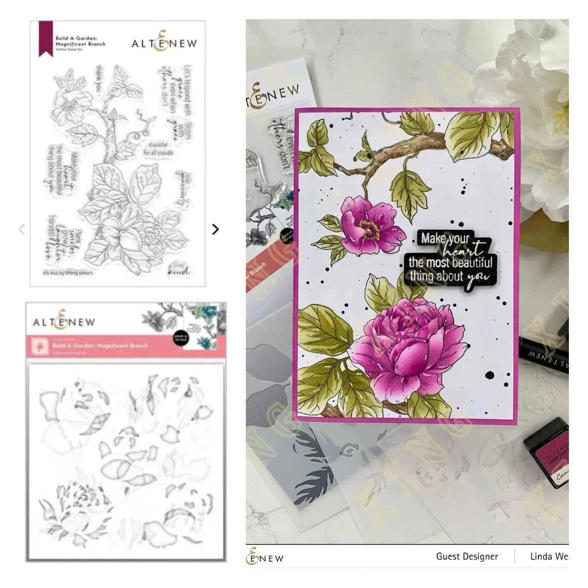 

Magnificent Flower Leaves Branch New Stamps Stencil for Scrapbook Diary Decoration Embossing Template Diy Greeting Card Handmade