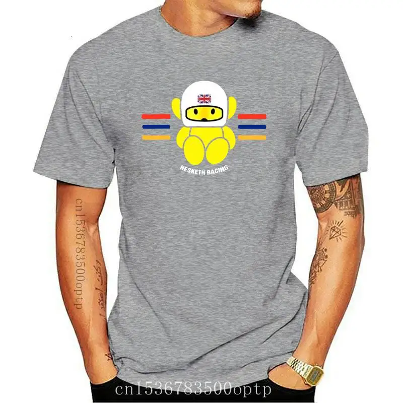 

Camiseta de careras de Hesketh, negra, nueva moda, DMN