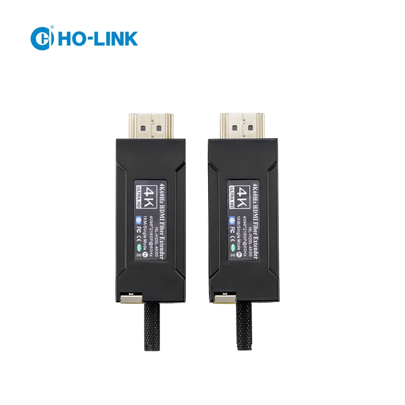 4K60HZ HDMI удлинитель волоконно-оптический преобразователь 1KM в