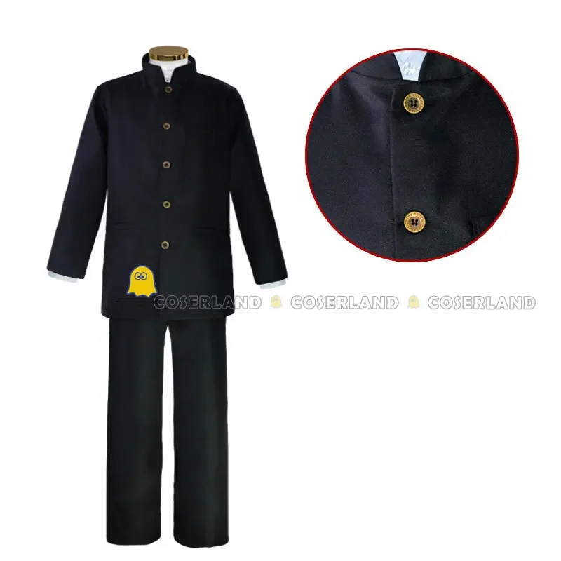 2025 New Anime Psycho 100 Kageyama Shigeo Mob Cosplay Costume Wig Black School Uniform Jacket Pants DK Outfit Halloween P AA