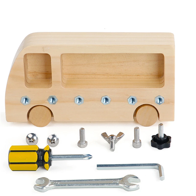 

Montessori Wooden Puzzle Toy Board Screw Bolt Set Toys Preschool Kids Early Educational Toys For Children Gifts Kids Puzzle Toys
