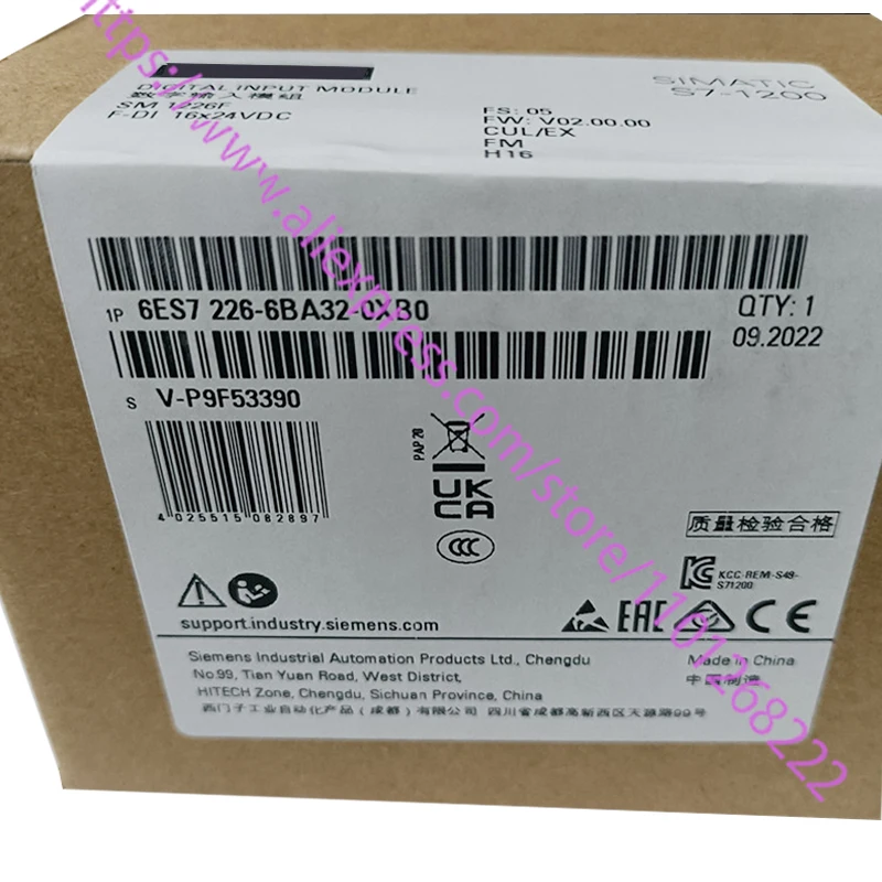 

6ES7226-6DA32-0XB0 6AV2123-2DB03-0AX0 6ES7155-6BA01-0CN0 6ES7155-6BA00-0CN0 6ES722 New Original ,Agencies To Accept Inspections