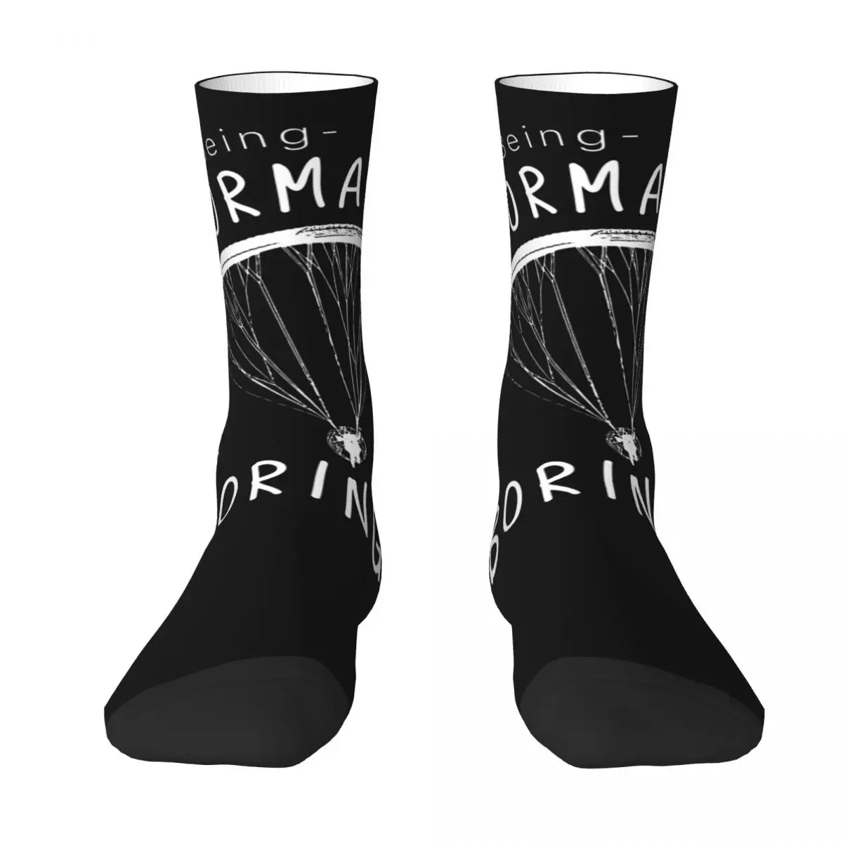 

Being Normal Is Boring Paramotor Paraglider Paramotoring and Paraglider Stocking Graphic Rucksack Geeky Compression Socks