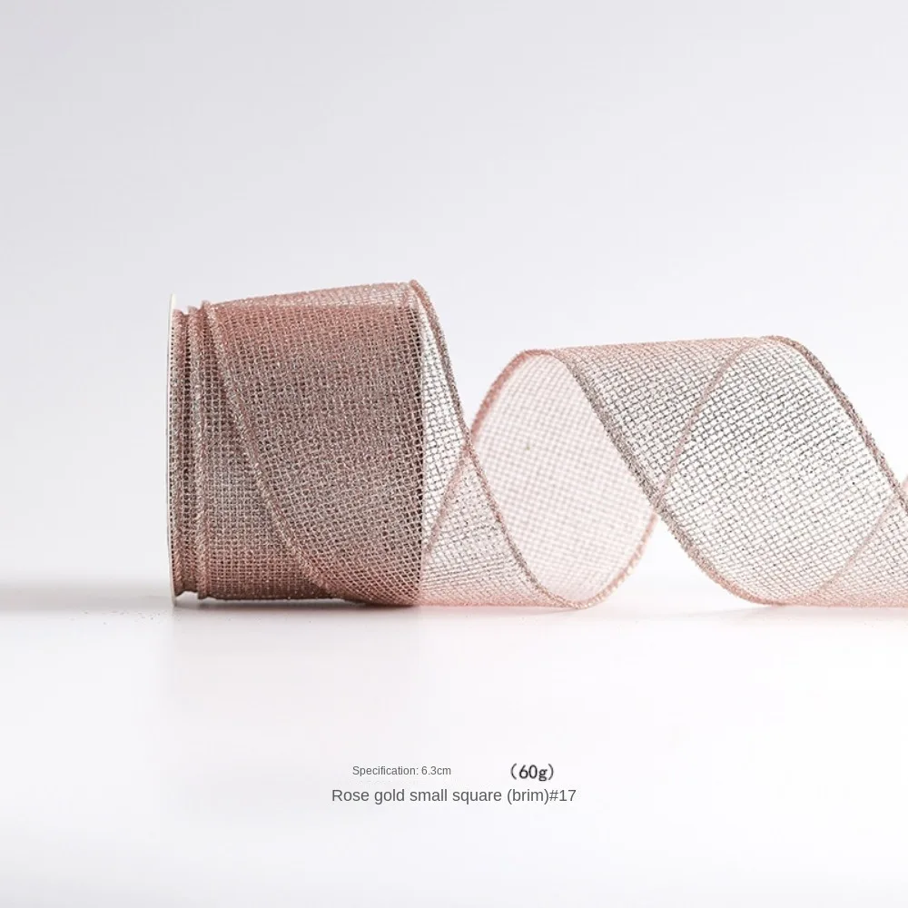 Новые 10-ярдовые рождественские ленты имитация конопли лента из розового золота с