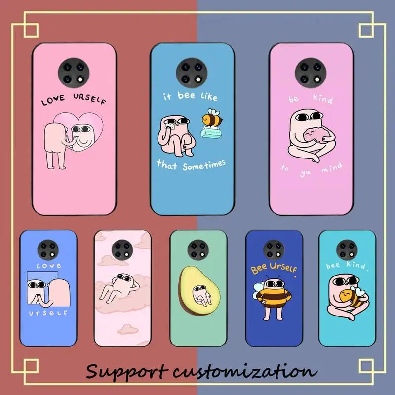 

Big Eyes Ketnipz Phone Case For Xiaomi Redmi Note 8A 7 5 Note 8pro 8T 9Pro TPU Coque for note 6pro