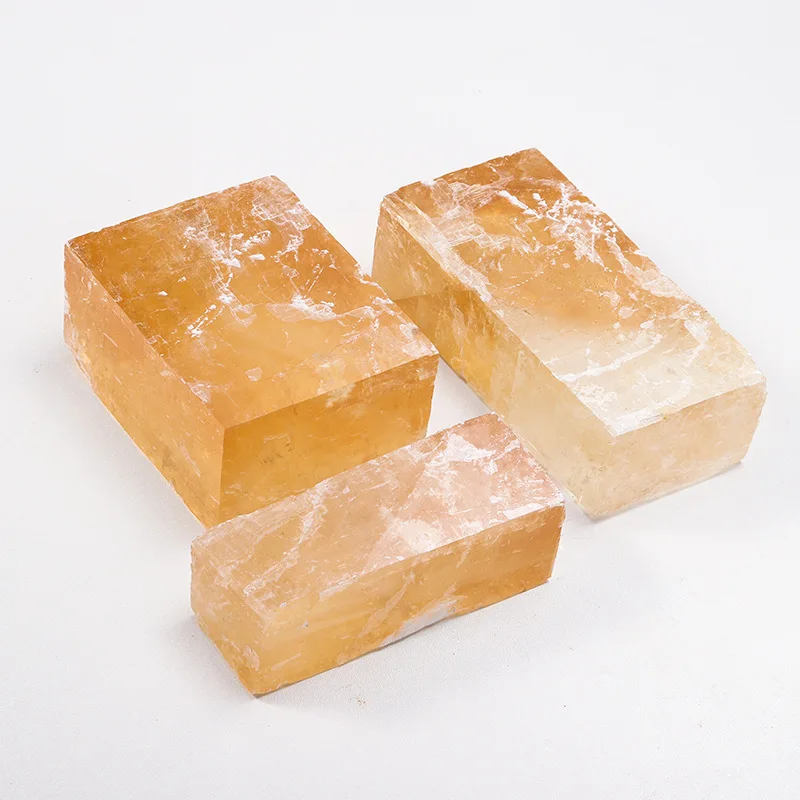 

Natural Yellow Calcite Crystal Raw Minerals Energy Reiki Healing Specimen Stone Collection DIY Jewelry Making Accessories