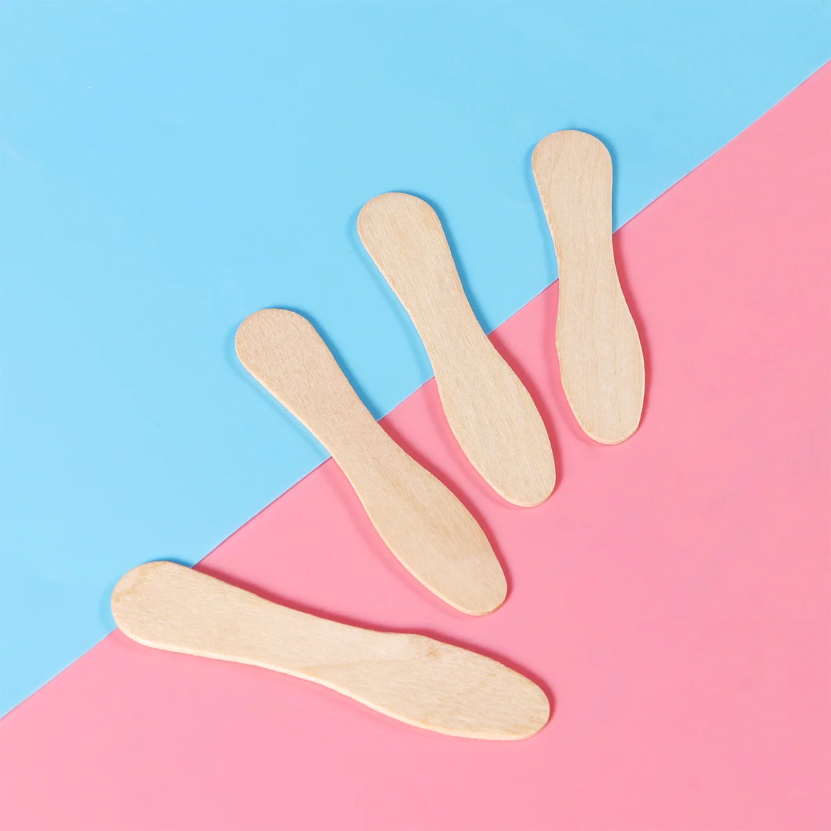 

Spoons Wooden Ice Cream Mini Tasting Spoon Disposable Sticks Wood Dessert Stick Craft Cutlery Sampling Taster Popsicle Sugar