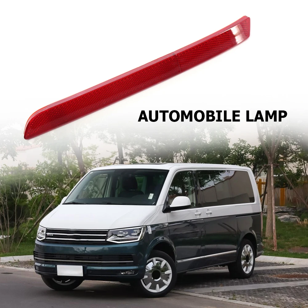 

Car Brake Lamp Taillight Reflector ABS Rear Bumper Signal Lamp Reflector for T5 12-16 Years Red Auto Accessorise