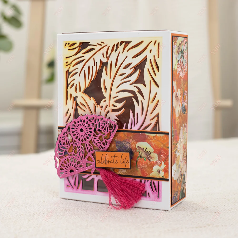 Перо любовь ветер колокольчики металлические пресс-формы тонкий Скрапбукинг