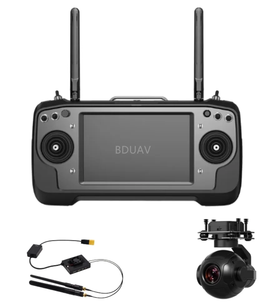 SIYI MK32 ZR10 A8MINI корпоративная портативная наземная станция умный контроллер с 7-дюймовым HD высокой яркостью ЖК-сенсорный экран