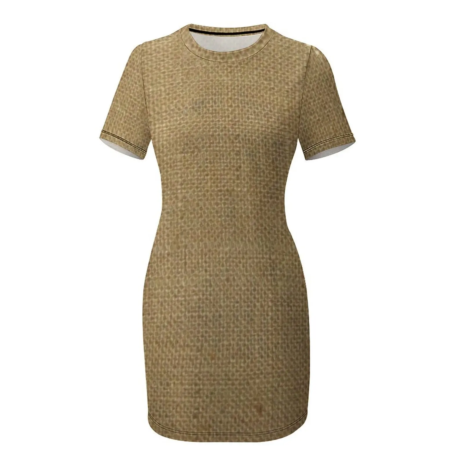 Женское вязаное платье из полиэстера Burlap