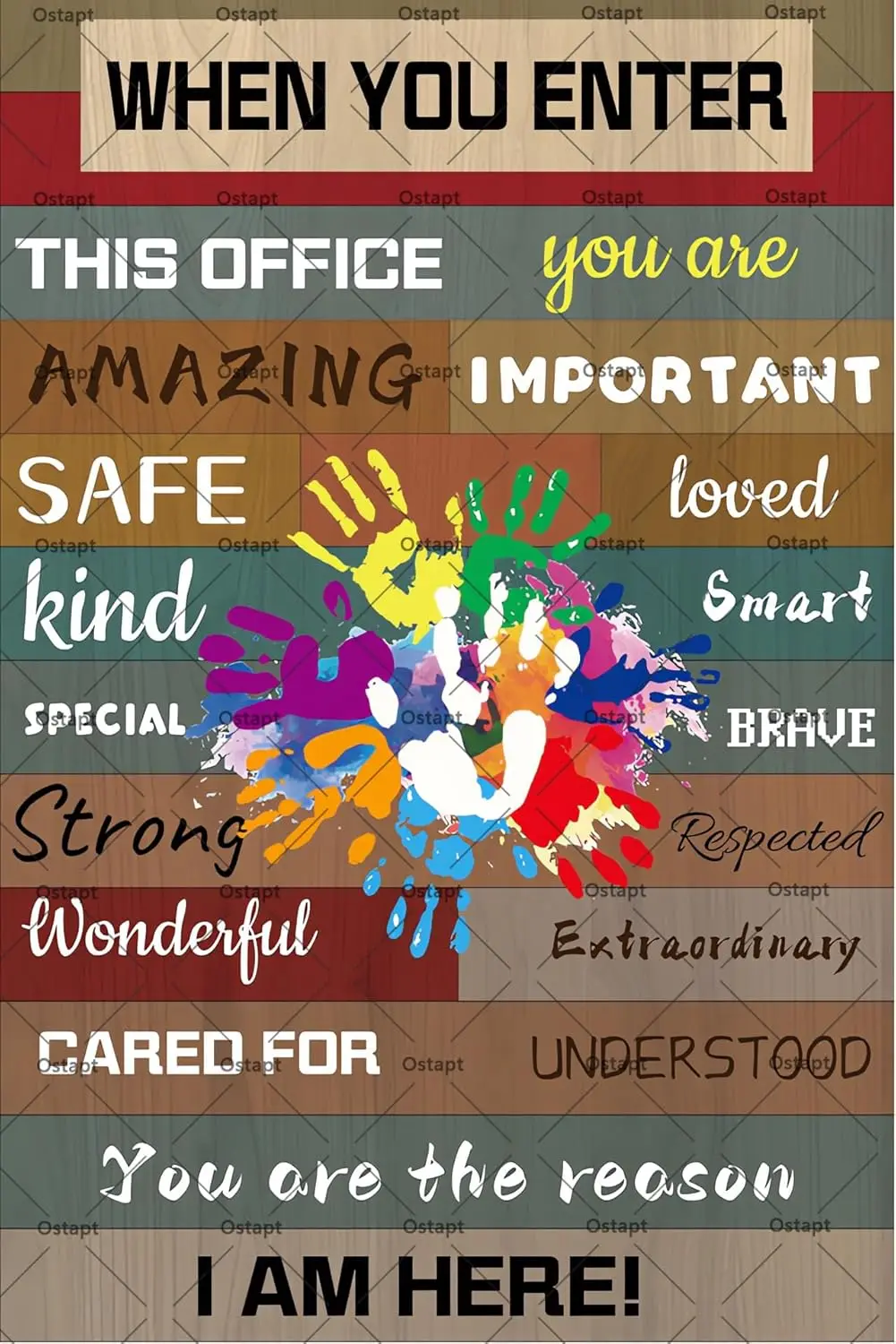 Добро пожаловать Sgn When You Enter Ths Office re mzng Metl Tn Offce Sgns nsprtonl Plte Motvtonl Off Wll Decor For Home