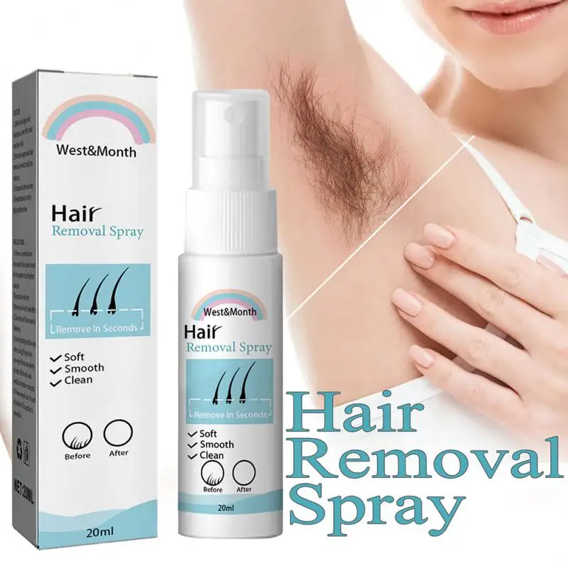 

2/3/5PCS Painless Hair Removal Spray 20ml Fast Hair Removal West Month Armpit Body Private Parts Gentle Hair Removal Without