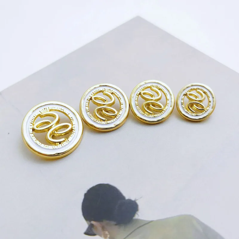 10 шт. металлические пуговицы в стиле ретро 15/18/20/23 мм