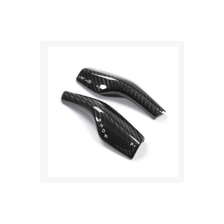 

Genuine carbon fiber wiper and drive shift switch covers for model 3 & model y interior 2017-2021