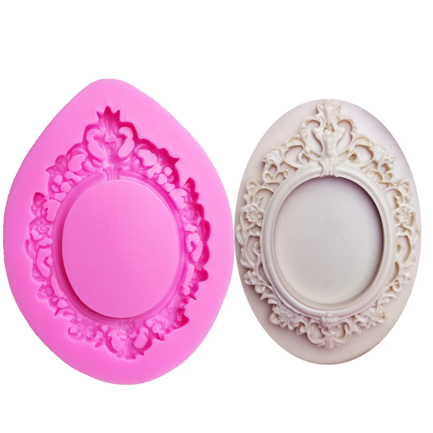 

Силиконовая рамка, форма для помадки, инструменты для украшения тортов, фоторамка