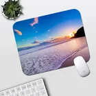Коврик для мыши MRGLZY с изображением моря, милый Настольный коврик из силикона и каучука с тонкой поверхностью, игровой Настольный коврик под заказ