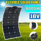 Солнечная панель 18 в 8000 Вт ПЭТ Гибкая солнечная система комплект солнечных панелей полный RV автомобильный аккумулятор Солнечное зарядное устройство для дома и улицы RV