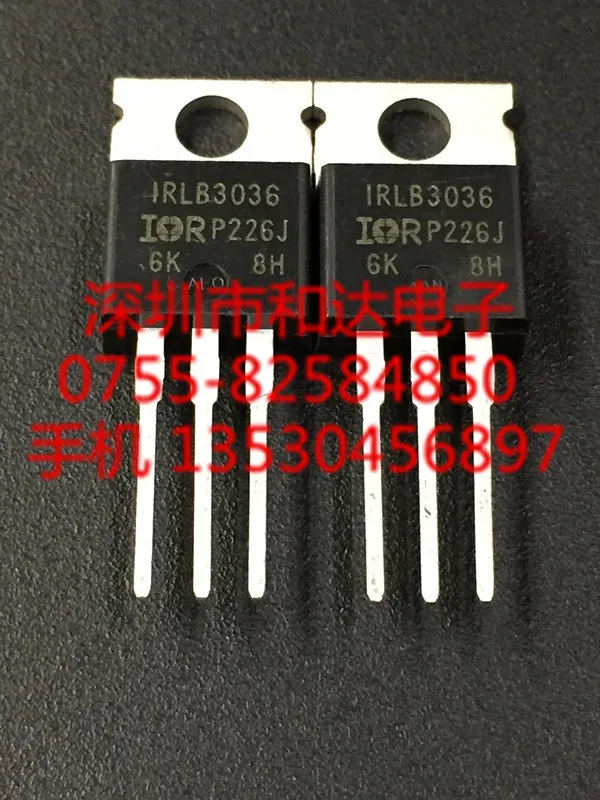 

5 шт.-10 шт. IRLB3036 IRLB3036PBF TO-220, оригинальный запас, новинка