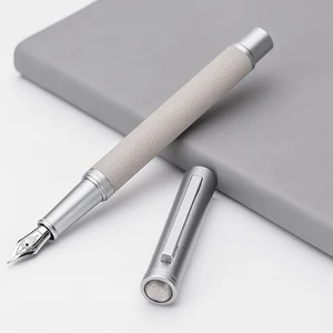 High quality classical fountain pen high-grade business pen metal signature fountain pen EF0.4 F0.5 Gift