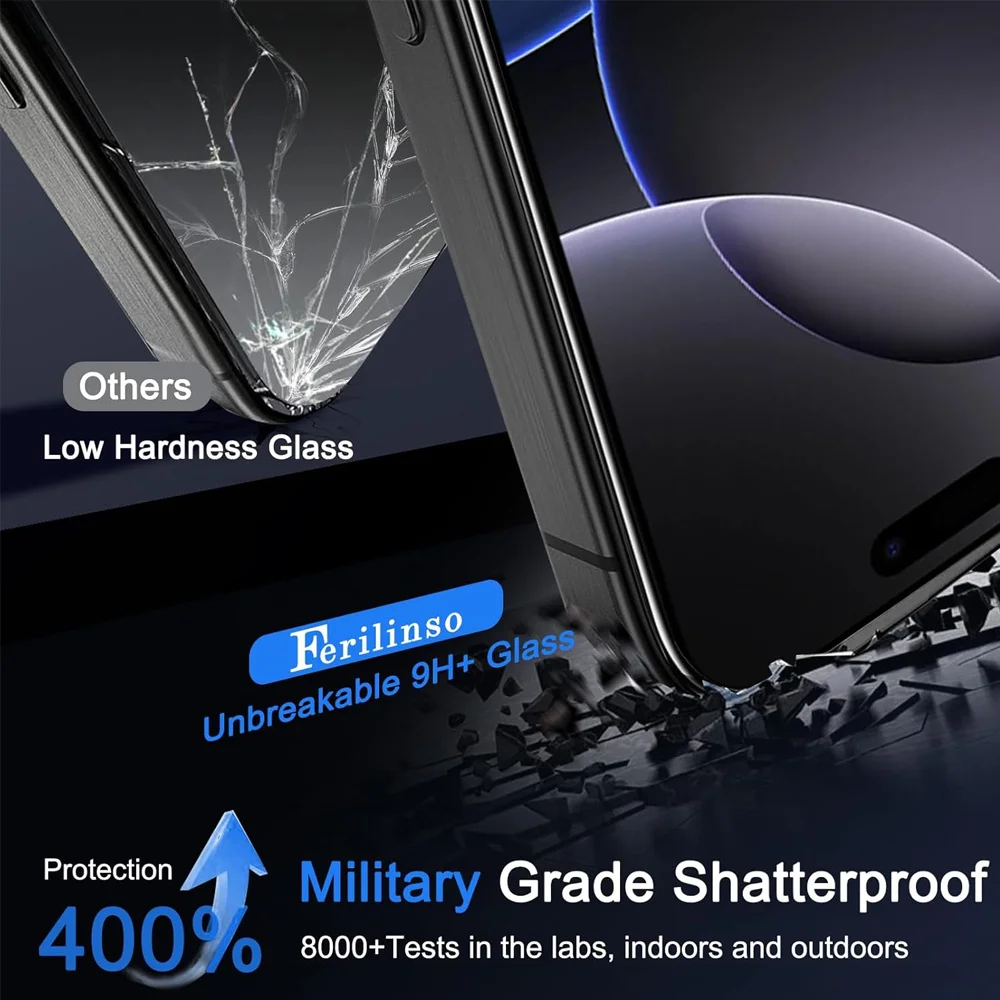 Стекло 8 в 1 для iPhone 16 Pro Защитная пленка экрана Iphone Max Plus 16Pro HD закаленное стекло