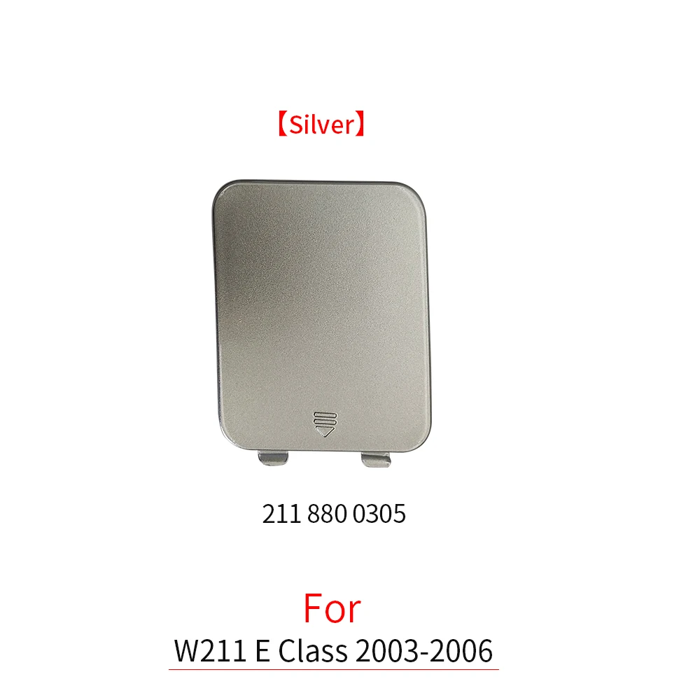 

Для Mercedes W211 автомобильный задний бампер фаркоп крышка черная для Benz E Class E230 E260 E300 E320 E400 2003-2008 2118800305