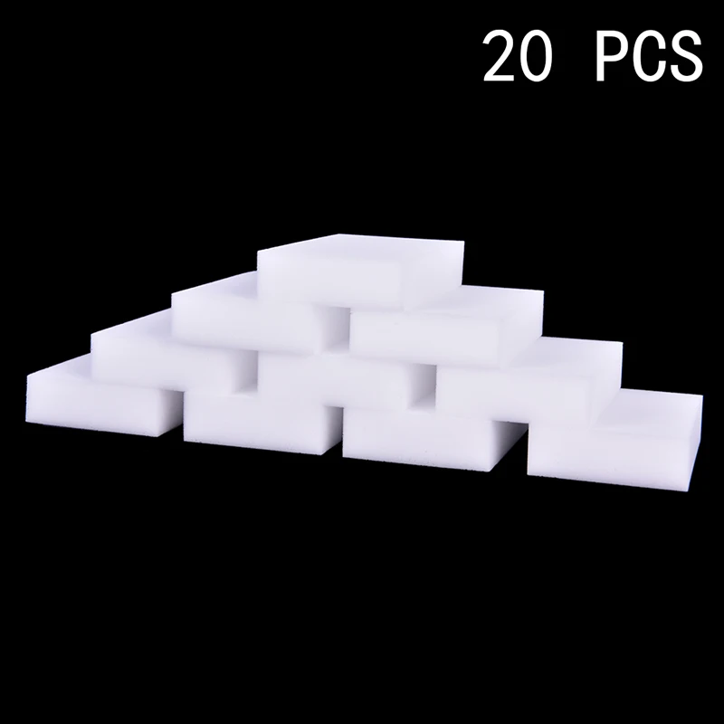 

20pcs Magic Sponge Eraser Melamine Cleaner Household Kitchen Cleaning Tool