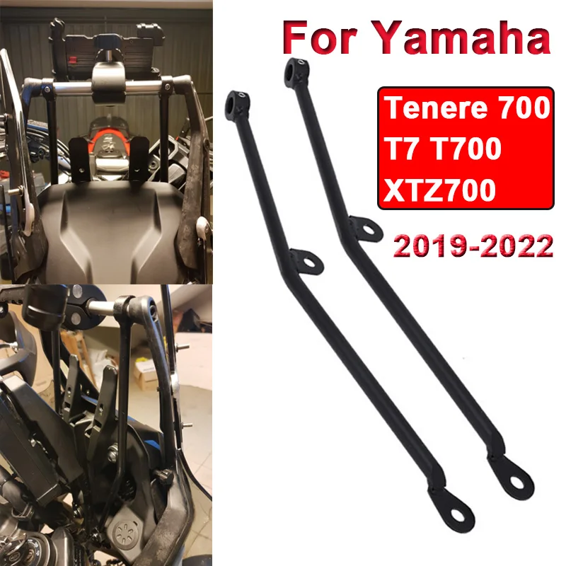 

For Yamaha Tenere 700 T7 T700 XTZ700 2019-2022 TENERE700 XTZ Motorcycle Navigation Anti Vibration Bracket Anti Shake Support