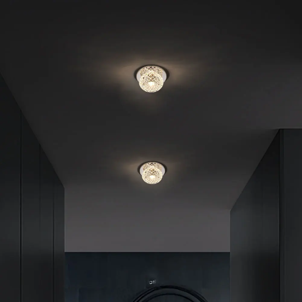 Простой роскошный светильник 5 Вт 220 В большая Подвесная лампа для коридора