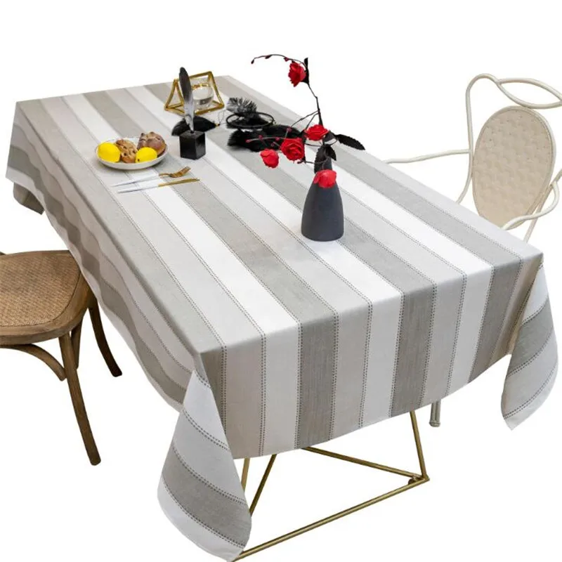 

Tablecloth Dining Table Cloth Clothes Cloths Desk Cover Rectangular for Table Wedding Decoration Table Cover Nappe De Table