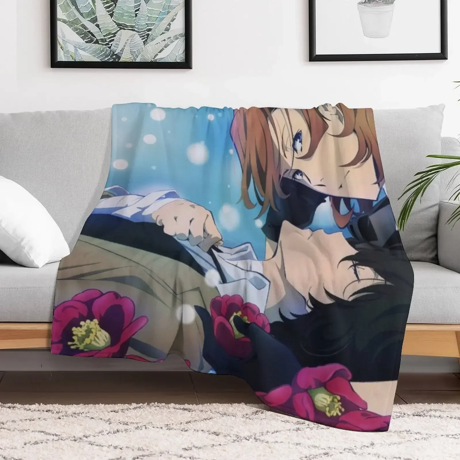 Плед Soukoku одеяло для дивана декоративные диваны плюшевые одеяла