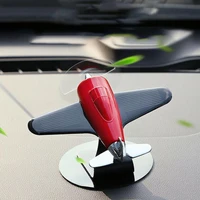 mini car air freshener solar panel airplane model with fragrant car aroma auto decor diffuser ornament accessories b4w6