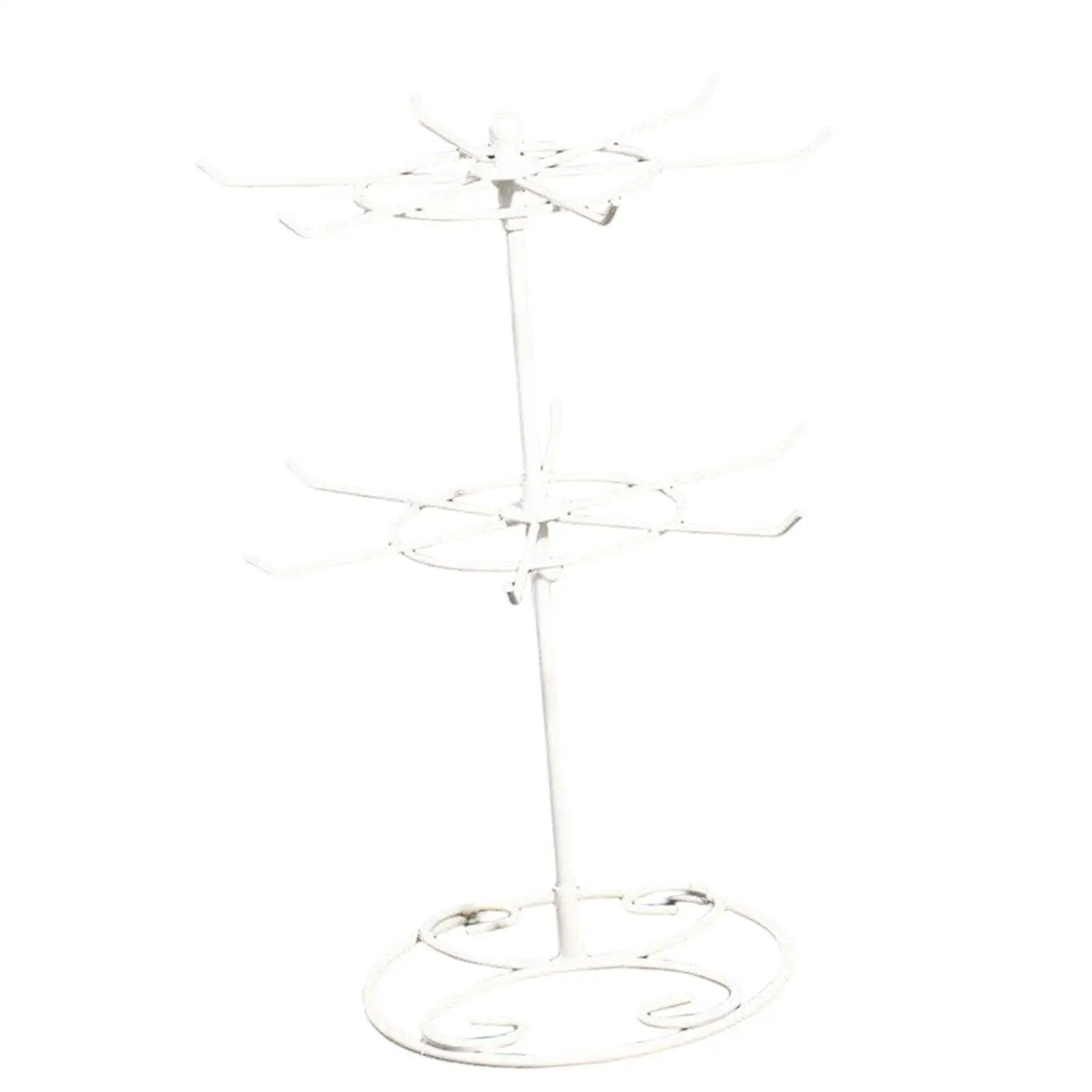 

Jewelry Display Stand Double Layer Holder for Lipstick Earring Necklace