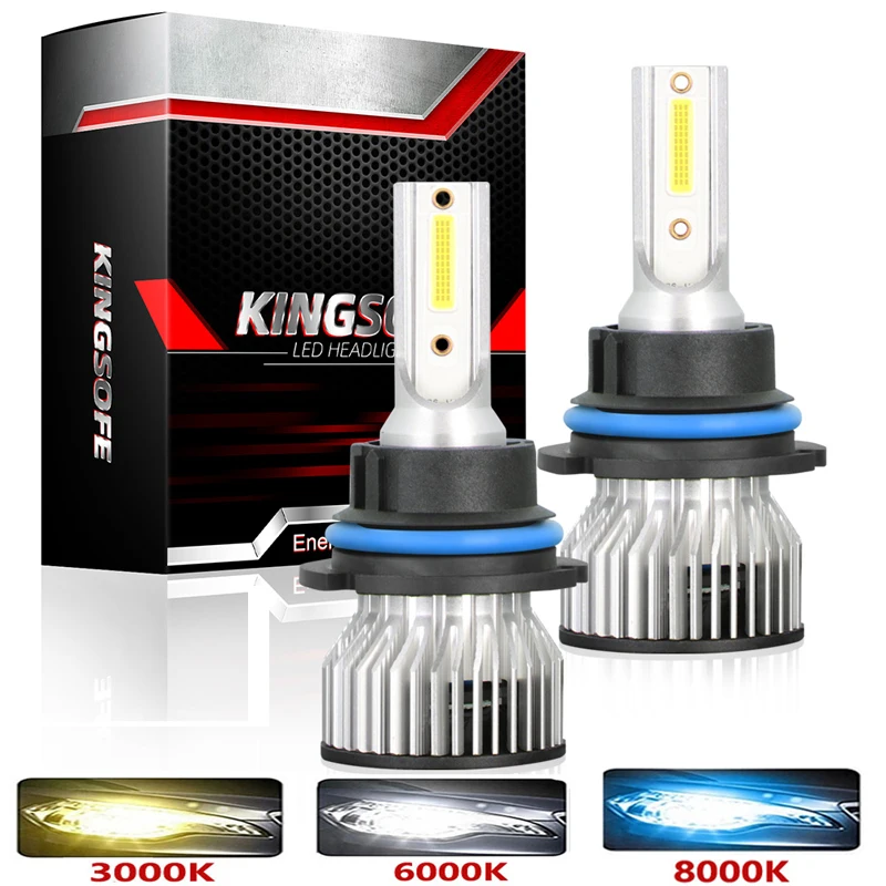

9004 LED Headlight Bulbs 880 881 9005/HB3 9006/HB4 9007 9012 H1 H3 H4 H11 H13/9008 H7 Car Headlamp Fog Lamp 5000LM 12V 20W