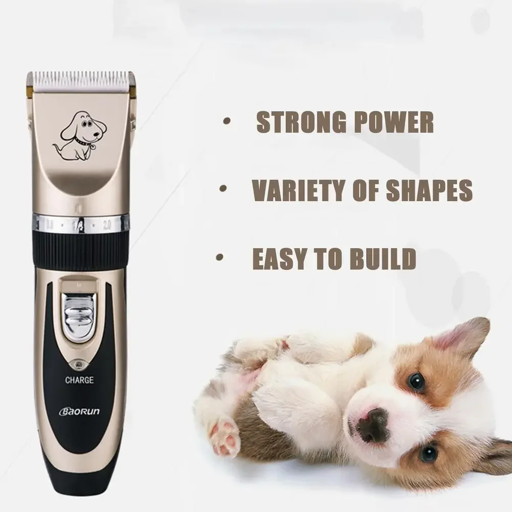 

NEW2023 Pet Clipper Dog Hair Clipper For Dogs Reachageable Trimmer Haircut Hair Cutting Remover Machine Grooming Kit