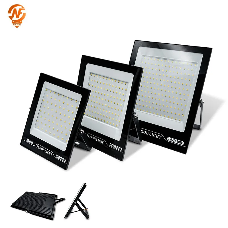 

Led Flood Light 10W 20W 30W 50W 100W 150W 200W Outdoor Floodlight IP67 Waterproof 220V Street Lamp Landscape Lighting Spotlight