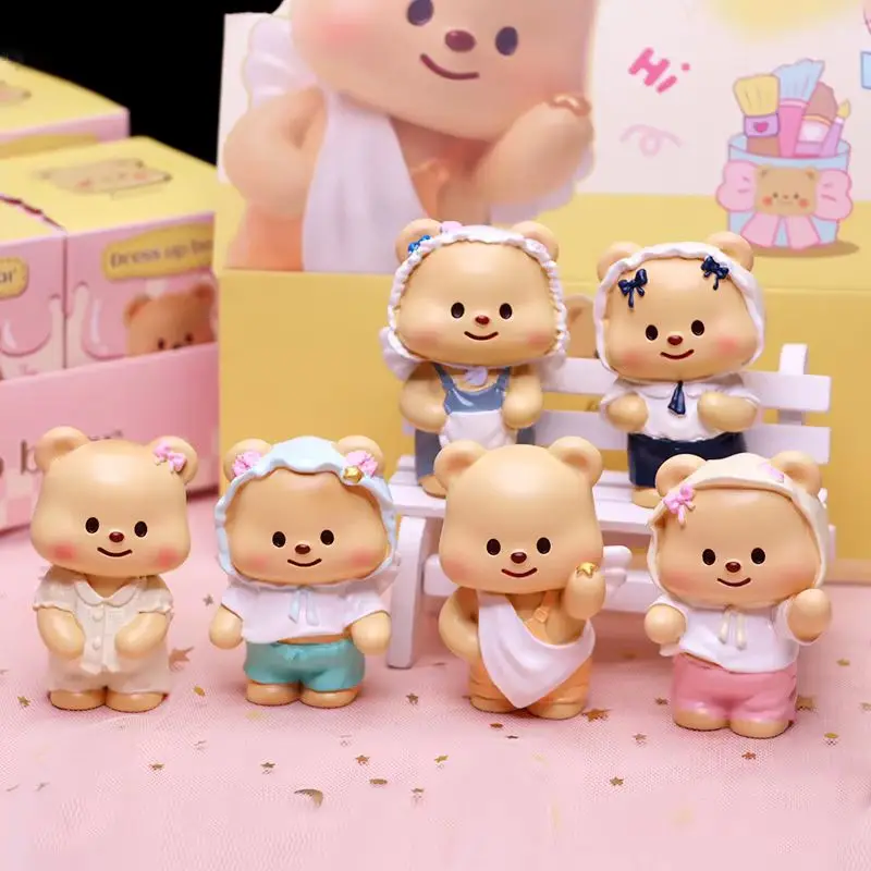 MINISO Медведь-бабочка минифигурка