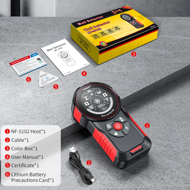 

NOYAFA NF-5102 Детектор кабелей