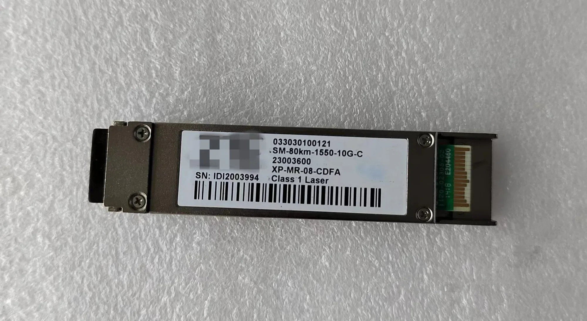 80КМ XFP 10Г 40КМ 033030100095 LTX1503-BC +/XFP 10G 80 км 033030100121 Оптический переключатель SM-80KM-1550-10G-C ZT-E