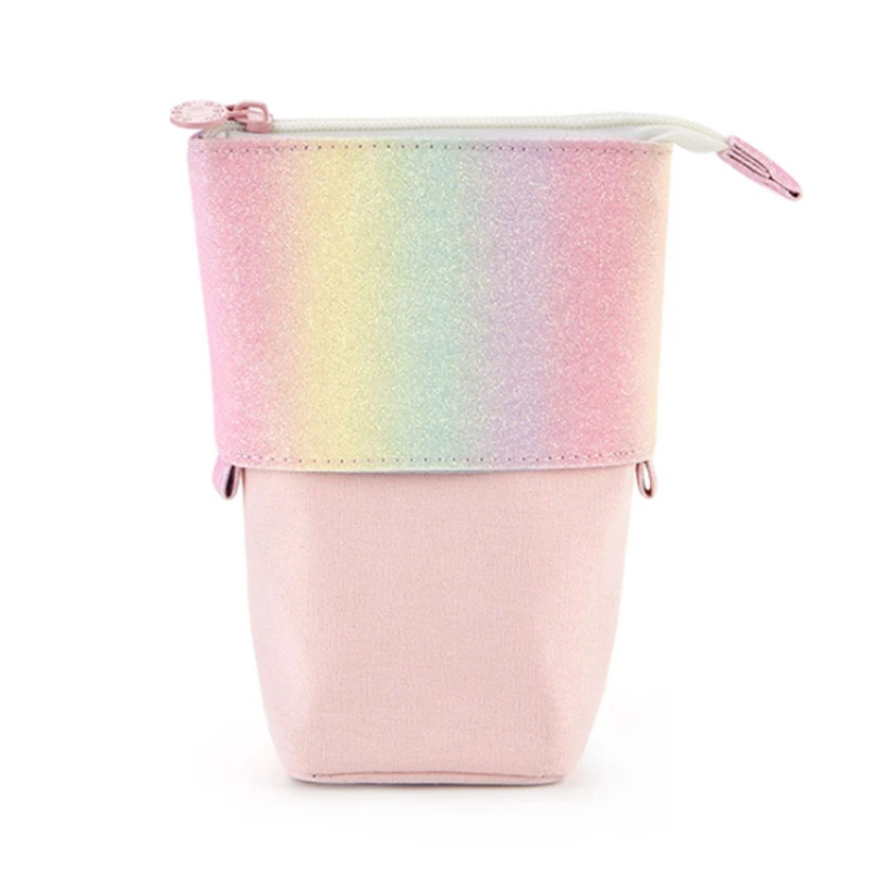 

Чехол для карандашей ANGOO, стоячий пенал, телескопический держатель для ручек для студентов, офиса, женщин, подростков, девочек, мальчиков