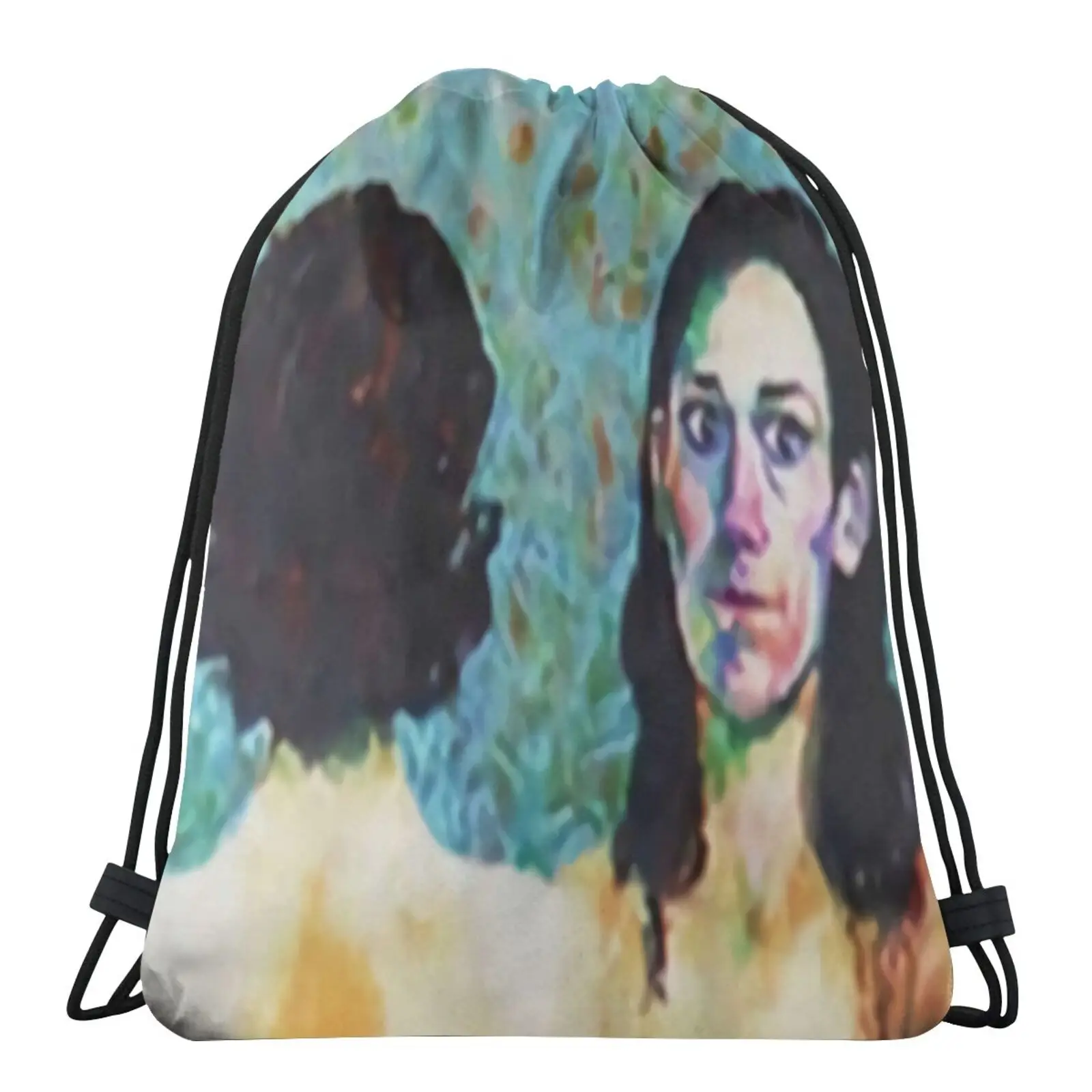 

Fleabag And Claire Painting Fleabag And Bags For Men Custom Pouch Pouch Shoes Bag Sport Shoe Bag Women's Backpack Drawing Bags