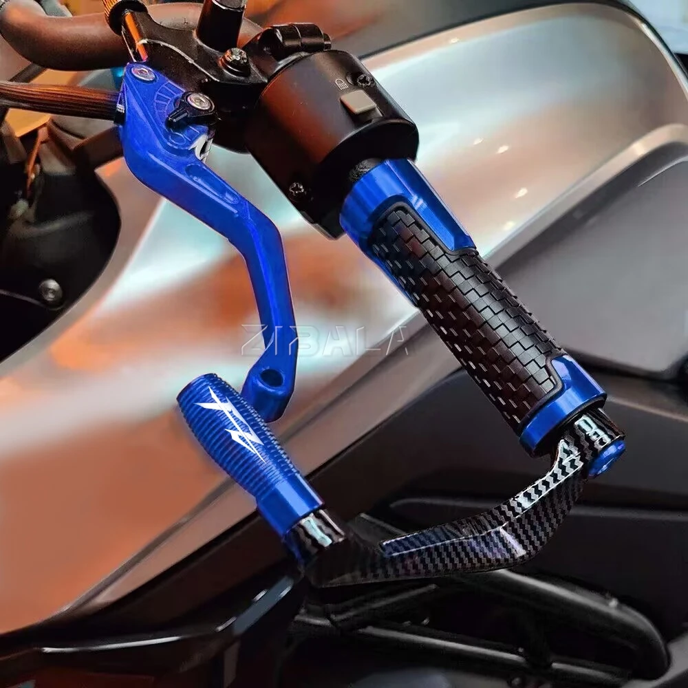 Для YAMAHA FZ6 FZ8 FZ1 FZ09 FZ07 FZ15 FZ25 FZ250 FZ400 FZ600 FZ750 FZ700 Ручки руля с ЧПУ Защита тормозного