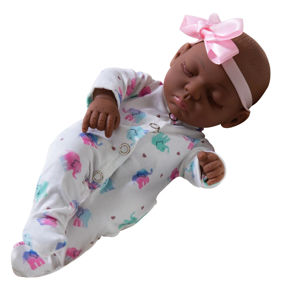 

10 Inch Newborn Reborn Baby Doll Realistic Silicone Baby Dolls