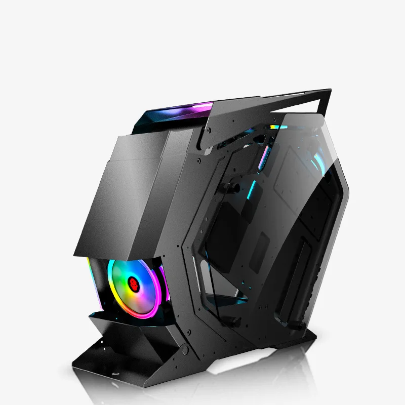 

Игровая Настольная компьютерная приставка Jiazhan Beast, персонализированная Игровая приставка Alien из закаленного стекла с водяным охлаждением